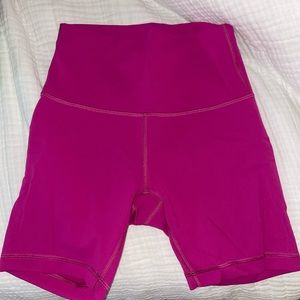 Lululemon Ripened Raspberry Align Shorts 6”